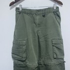 Boy Scouts Of America Pants Youth 12 Green Convertible Cargo Uniform Bsoa