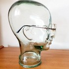 Vtg Mens Eyeglasses Travis Blk Gold Frame 145 Oversize Retro Aviators 59 18