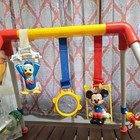 Vintage Illco Disney Mickey Mouse Baby Play Gym Activity Center W box Complete 