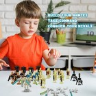 35pcs Star Wars Clone Troopers Battle Droids Army Minifigures Custom Lego
