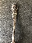 Vintage Atlanta Georgia Souvenir Black Enamel Watermelon Charles Crankshaw Spoon