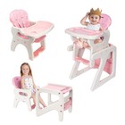 Sejoy 3-in-1 Baby High Chair Table Convertible Play Seat Booster Toddler Feeding