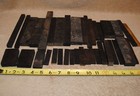 37 Vintage Letterpress Wood Spacers Printing Press Typeset