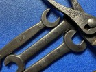 Vintage Tool Set Ford Script 6-1 2  Slip Joint Pliers    3 Wrenchs