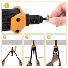 Vigrue 16   in   1 Nutsert Rivet Nut Tool Kit W Mandrels Assortment Set Case