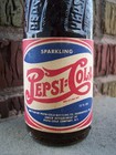 Pepsi Cola Soda Bottle 12oz 1943 Indianapolis Indiana Full  P L Pop Bottle Nice 