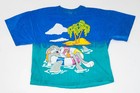 Vtg Looney Tunes 90s Bugs Bunny Aop Promo Tee L Beach Tie Dye Jerry Leigh Rare