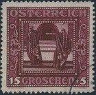 Stamp Austria Sc B71-6 1926 Gunther Iceland Bern Hagen Used