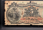 El Salvador - 5 Pesos - 1897 Banco Industrial Del Salvador Pmg F 12 Net