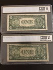  1 1935a Silver Certificates R Experimental And S Experimental  Graded Vf25 Pcgs