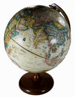 Replogle Vintage 9  Diameter World Classic Series Globe Custom Base Usa Made