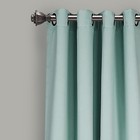 Insulated Grommet Blackout Window Curtain Panels  Pair  52  W X 95  L  Blue -   