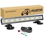 23 Inch 480w Car Led Light Bar Kit With 23 Inch 480w   Bracket   Wiring