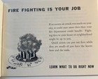 Vintage 1951 Office Civil Defense Administration Household Fire Fighting Booklet