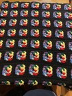Granny Square Crochet Afghan Sofa Throw Blanket 60   x48    Roseanne Grannycore Vtg
