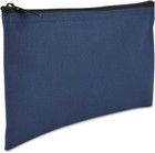 Bank Bags Money Pouch Security Deposit Utility Zipper Coin Bag Blue 2 Pack