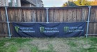 3  X 15  Monster Energy Supercross Trackside Banner Mancave Garage Flag Mx sx