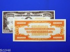 Reproduction  10 000 1934 Gold Us Paper Money Currency Copy