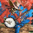 Vintage Liquid Blue Grateful Dead Banjo T-shirt 90s 1994 Fall Concert Sz L