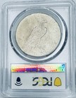 1923 Silver Peace Dollar  1 Pcgs Ms65       bright White      