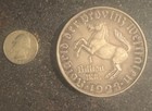 Germany Notgeld 1 Trillion Billion Mark 1923 Westphalia   Westfalen