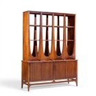 Broyhill Brasilia Mid Century Walnut Room Divider