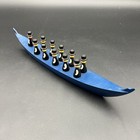 Vtg Swedish Wood Church Boat  Jobs S  derland Svensk Slojd  Folk Art No Oars