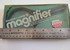 Vintage Bausch   Lomb 5  Round Reading Magnifying Glass W  Original Box