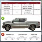 Running Boards   Side Steps For 2019-2025 Chevy Silverado gmc Sierra 1500