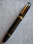 Montblanc Meisterst  ck 149 Gold Coil Black Fountain Pen