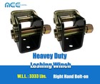 2 Pack Right 2  Tow Dolly Lashing Winch Truck Rack Ratchet Tie Down Strap Binder
