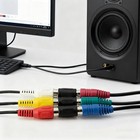 10 Pack Av Rca Audio Video Female To Female Connector Jack Coupler Adapter New