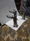 Jagermeister 12 Point Pewter Stainless Buck Head Deer Shot Glass Set Of 3