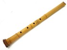 Shakuhachi Japanese Flute Miyabi Ginkoshi 54 5cm Antique Bamboo Used