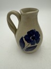 Williamsburg Pottery Left Hand Pitcher  Salt Glazed Stoneware 4 5      B61