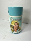 Vintage Bionic Woman Metal Lunchbox Lunch Box Thermos 1978 Jamie Sommers