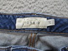 Torrid Shorts Women 20  36 Inches  Stretch Denim Cuffed Mid Rise Blue Jean Plus