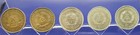 Lot Ddr 5 X 5 Mark Commemorative Coins 1969  1969  1971  1971  1972