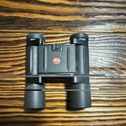 Leica Trinovid 10x25 Bca Compact Roof Prism Binoculars Black W  Case