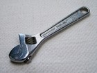 Vintage Crescent Tool Co  Small 4  Crestoloy Jamestown Ny Adjustable Wrench Tool