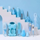 13pcs set Newborn Baby Kids Nail Hair Health Care Thermometer Grooming Brush Kit