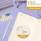Marble Diary With Lock  192 Pages College Ruled Secret Journal With Lock  Waterp