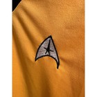 Star Trek Captain Kirk Costume Shirt Gold Command Uniform Rubies Small Cosplay