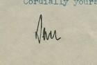 John F  Kennedy - Typed Letter Signed 03 26 1947