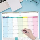 Wall Calendar 2026-2027  18 Months Academic Calendar  Jan  2026 - Jun 2027  
