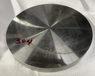 12-3 4    Diameter 304 Stainless Steel Round Bar Disc 1-7 16    Thick 325mm X 36 5mm