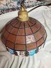 Vintage 10  Heileman s Old Style Beer Hanging Tiffany Style Plastic Lamp Shade