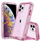 For Iphone 16 Pro Max 15 14 13 12 11 X Xr 78 Plus Se Shockproof Clear Cover Case