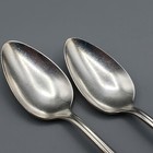 Vintage 1847 Roger Bros Eternally Yours Silverplate Flatware 2 Teaspoons