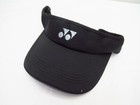 nwt  Women Yonex Adjustable  sports Visor  Tennis  100  Polyester  black  W-441